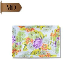 Handle-less Melamine Floral Tray