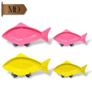 Fish-Shaped Platter Set