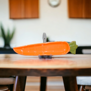 Carrot-Shaped Serving Platter