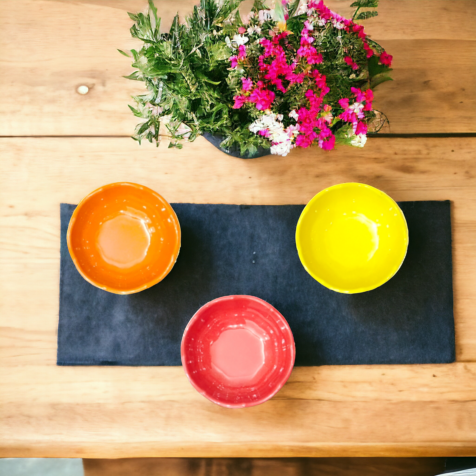 Petal-Shaped Sauce Small Bowl